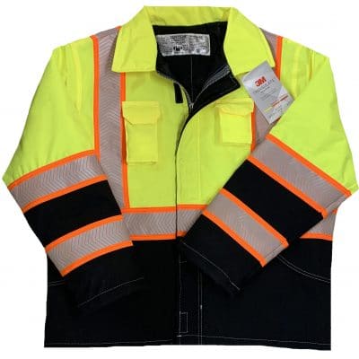 Safetyline Super Jacket Yellow Front