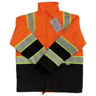 Safetyline Super Jacket Orange Front