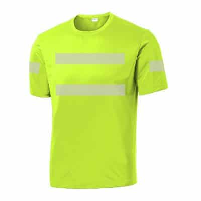 High-Visibility SS Performance Yellow Front