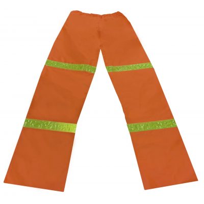 Safetyline Rain Pants Orange Back
